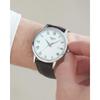 Tissot Classic Dream Men's Watch with White Dial and Leather Strap, T1294101601300, Officially Imported