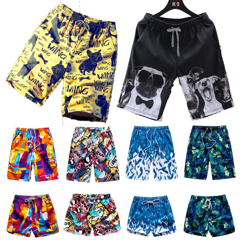 Unisex Outdoor Beach Pants - Couple's Casual Loose-Fit Five-Point Shorts