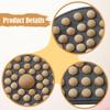 Wood Foot Acupressure Mat Pad for Feet Relax Massage Tool Travel