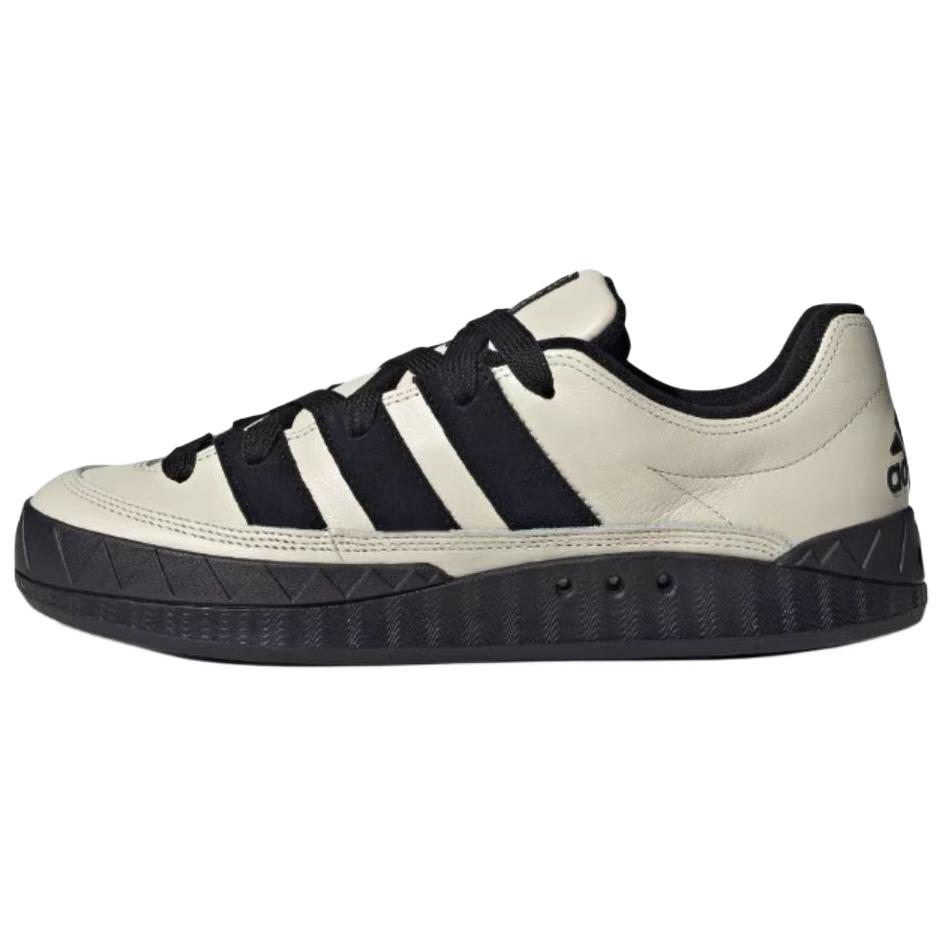 

Adidas Adimatic Unisex Off White Core Black White KI8884 38 чёрный