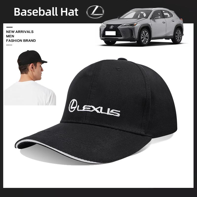 Car Logo Adjustable Baseball Hat Outdoor Duck Tongue Cap For Lexus GS IS LS500h ES260 ES300h RX350h NX260 UX260 LM LC RZ450e TX
