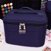 Portable Professional Makeup Case Large Capacity, Waterproof Travel Cosmetic Organizer With Lock