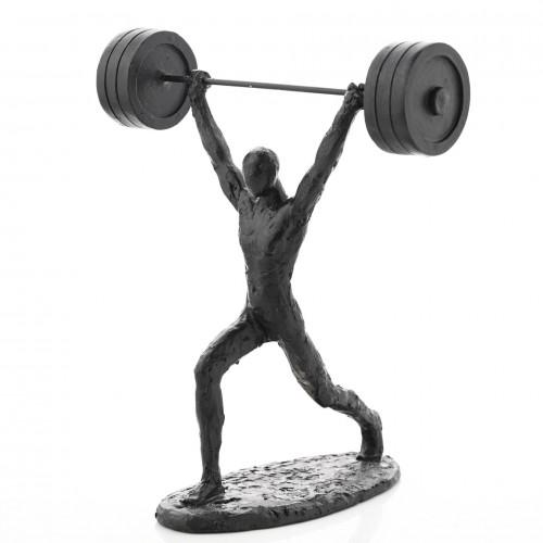 Harvey Makin Weightlifting Figurine