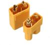 5 Pairs XT30 Male-Female Connectors for RC LiPo Batteries Yellow High-Quality Plastic for Battery JVC Car Stereo Power Supply
