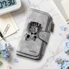 Vintage Angel Pattern Long Wallet Multi Card Slot Forever Purse Portable Fashion Daily Use Casual Wallet