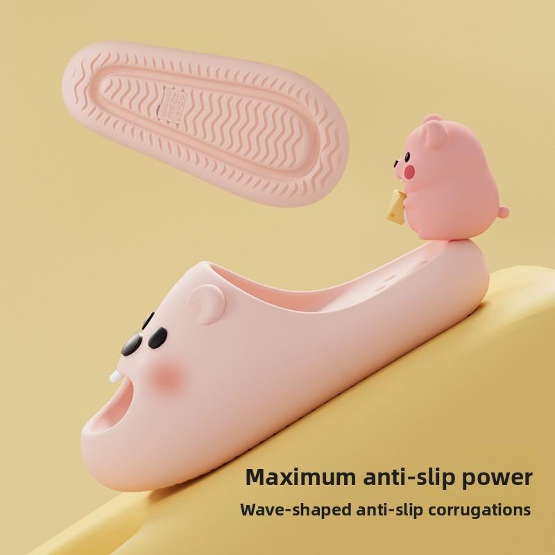 Cute Little Beaver Slides Eva Nonslip Summer Indoor Outdoor For Women And Couples