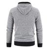 Men's Trendy Autumn/Winter Hooded Wool Cardigan Sweater
