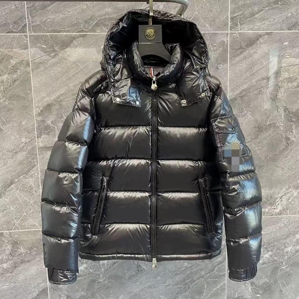 Pánská zimní bunda Maya Classic Black, mrazuvzdorná, zesílená, bavlněná, 2025