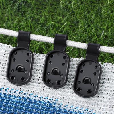 Reusable Sunshade Net Clip Sun Shade Cloth Lock Clips Garden Balcony Greenhouse Shading Net Shading Cloth Fixture 20/50/100pcs