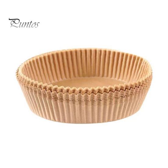 

100 шт одноразовая бумага для выпечки антипригарный коврик для фритюрницы квадратные круглые пергаментные подложки маслоабсорбирующий инструмент кухонный аксессуар для духовки 100 Round