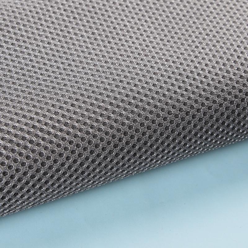 3D Three-layer Elastic Mesh Fabric By The Meter for Clothing Bed Linings Shoes Sewing Plain Interlayer Cloth Thickend Breathable