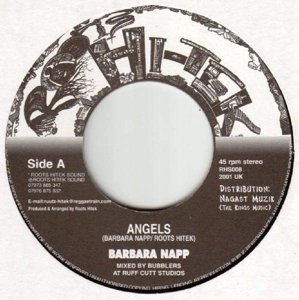 

7inch Record BARBARA NAP / CHRISTINE MILLER - Angels / We Never Come To Stay RHS008 Roots Hitek Mus 2001 UK Reggae, Ska & Dub Used