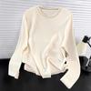 Women's French Elegant Hollow Knit Long Sleeve Top