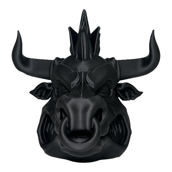 Bull Head Trailer Hitch Cover for 2 Inch Receivers 3D 1pc чёрный