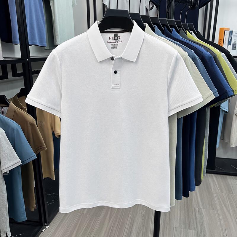 

Firstview Men s Relaxed Pique Cotton Short Sleeve Polo Shirt FX1130 M