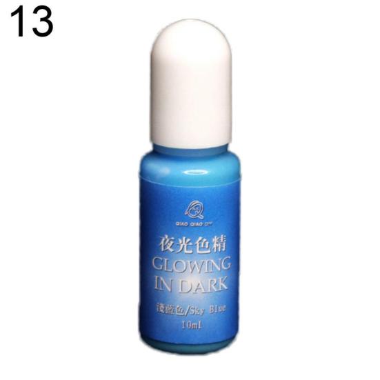 Yousheng 20 Colors Luminous Pigment Dye UV Resin Epoxy DIY Making Crafts Jewelry Supply