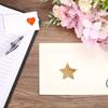 500pcs/roll Exquisite Laser Blank Five-pointed Star Stickers Handmade Decoration Holiday Birthday Party Sealing Label Sticker