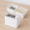 Dust-proof Double-Open Storage Box Flip Cover Small Item Tidy Container  Stationery