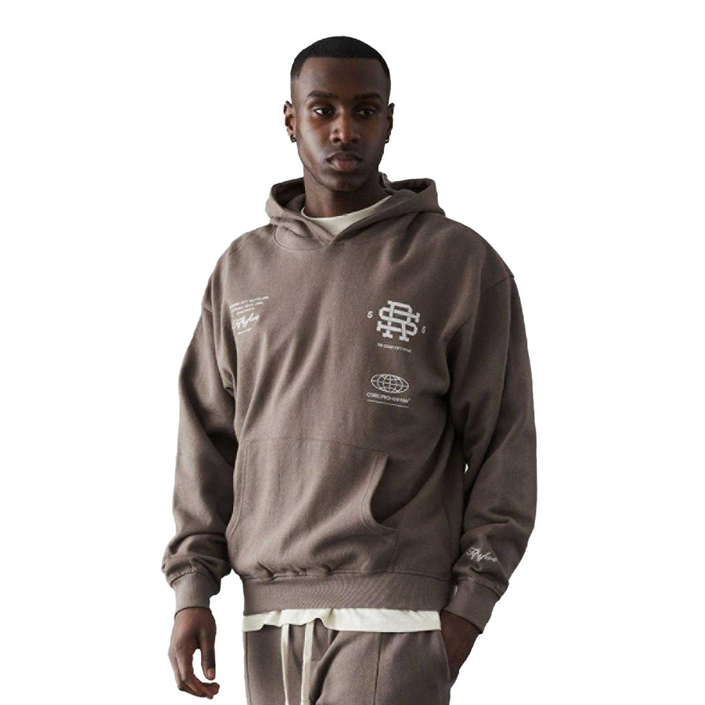 Fiftyfive Mens Versus Logo Hoodie