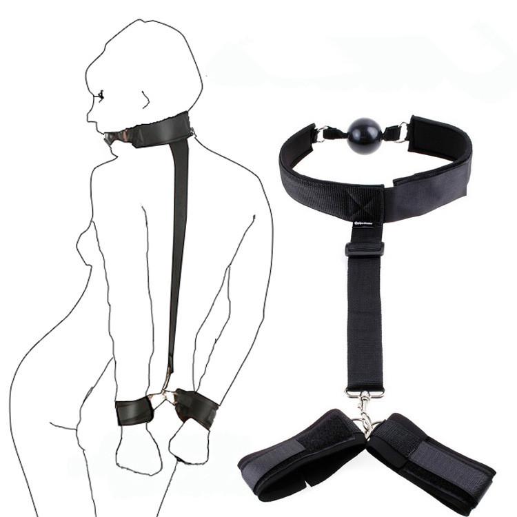 Adult Sex Products Erotic Bondage Bed Games BDSM Sex Bondage Set Women Handcuffs Ankle Cuff Restraints Sex Toys for Couples