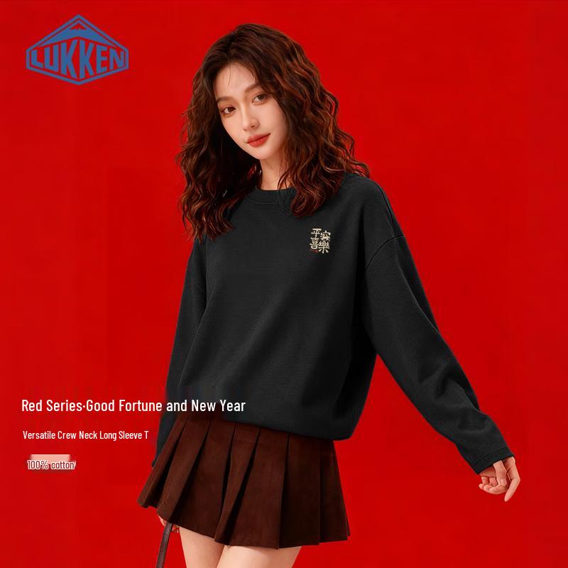 LUKKEN Women s Long Sleeve Graphic T-Shirt XL