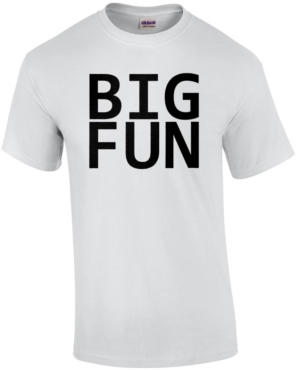 BIG FUN T-Shirt - 80 s T-Shirts as seen in the movie Heathers, 80 s Movies, 8... L