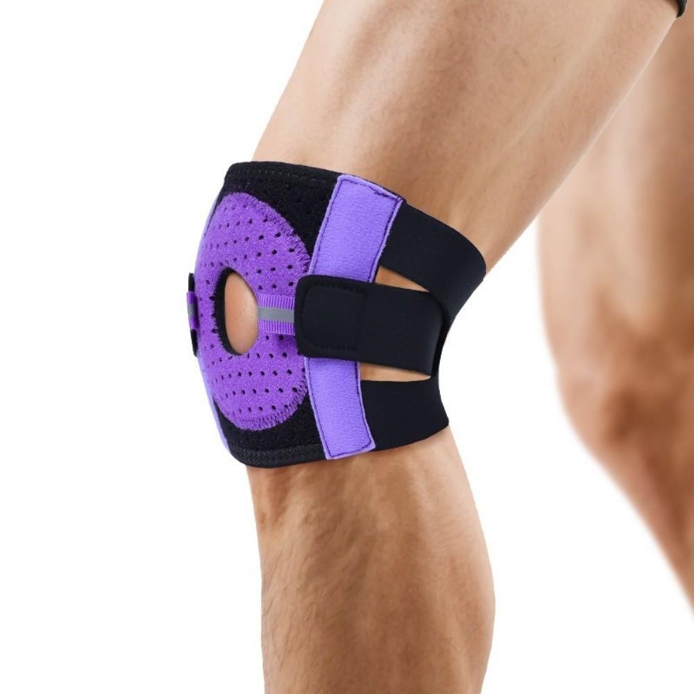 Breathable Patellar Tendon Support Elastic Knee Pad Fitness Gear Sports Knee Brace  Cycling