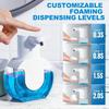 420ML Large Capacity Touchless Desktop Or Wall-Mounted IPX5 Waterproof Smart Infrared Automatic Sense Foam/Liquid Soap Dispenser