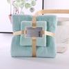 Coral Fleece Double-Sided Quick Dry Towels for Home - Mother-Child & Couple Set