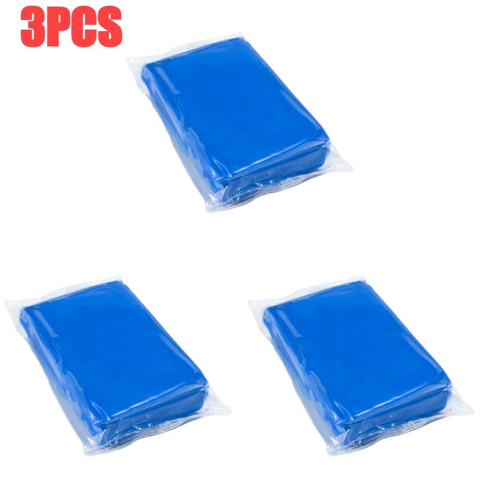 5-1pcs Cleaning Car Remove Different Types Of Stains Clay Cleaning Bar Blue Car Wash Mud Clay Decontamination Car Wash Mud Clay
