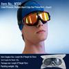 High-Definition Anti-Fog Adult Waterproof Swimming Goggles - Unisex Large Frame Design