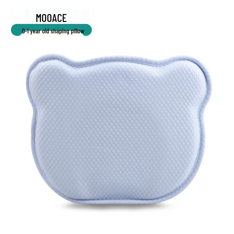 Adjustable Infant Memory Foam Pillow for Newborns: Breathable, Washable, Head-Shaping Support