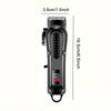 Xiaomi Professional Men's Hair Trimmer with LED Display, Rechargeable Lithium Battery USB Charging Wireless Trimmer Suitable for Trimmi