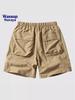 Trendy Summer Men's Casual Shorts - Korean Style Mid-Length, Loose Fit
