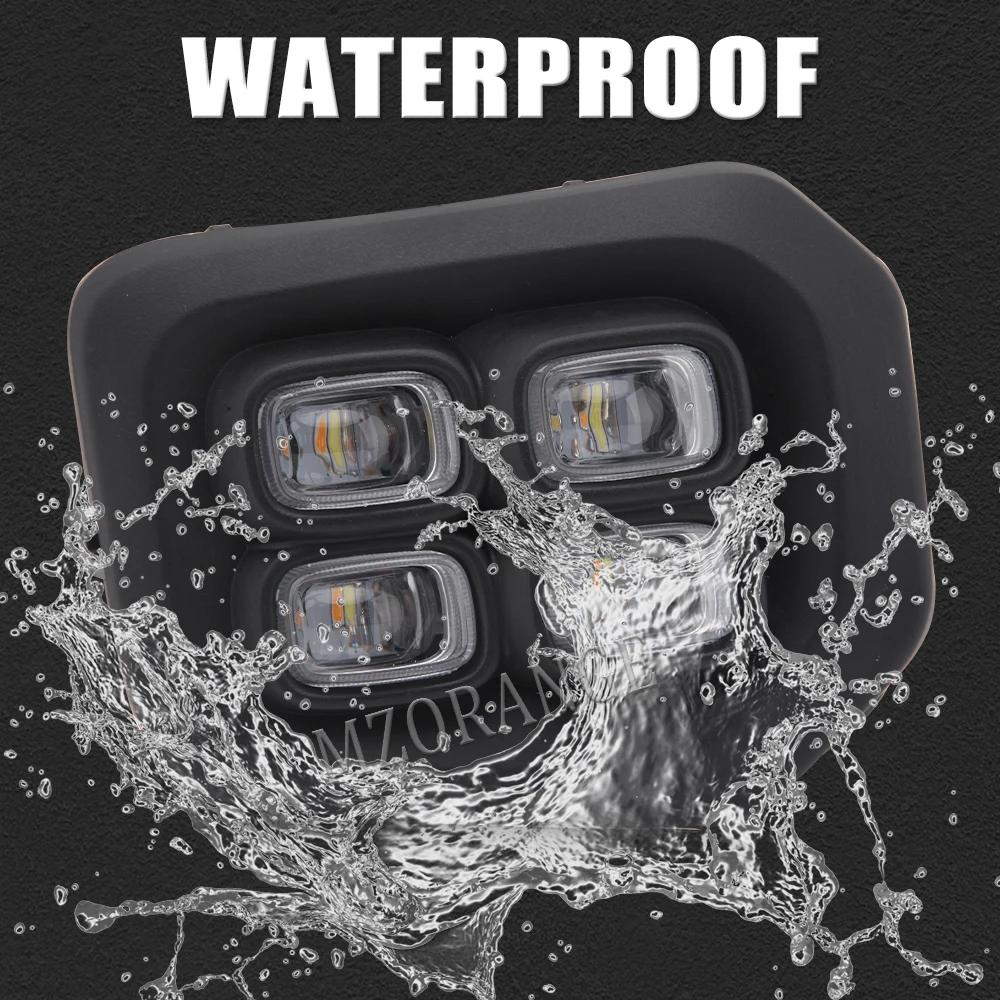 1Pair LED DRL Fog Light for Toyota Tacoma 2016 2017 2018 2019 2020 2025 2025 Daytime Running Lights Front Bumper Driving Lamp