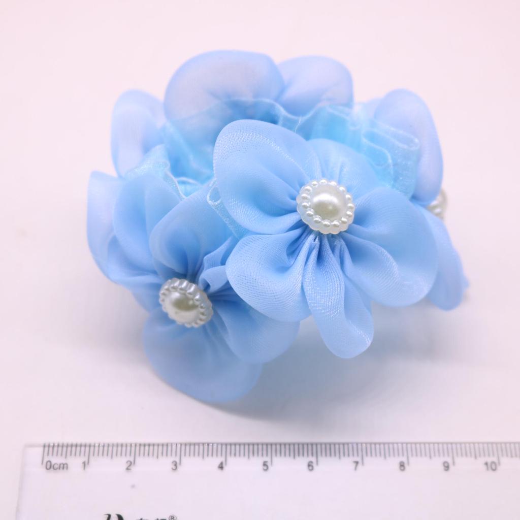 Children's Princess Flower Hair Tie - Cute Hair Accessories for Girls