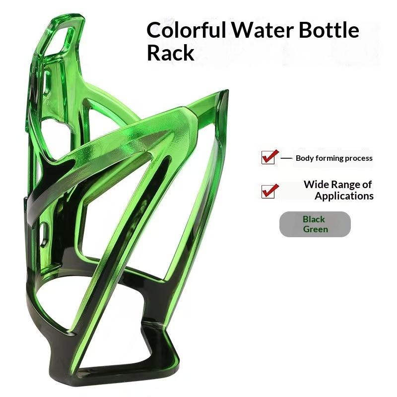 Tool & Drill Free Silicone Bicycle Water Bottle Cage 1 Set Colorful Cycling Holder for Mountain Bike Outdoor Adventures