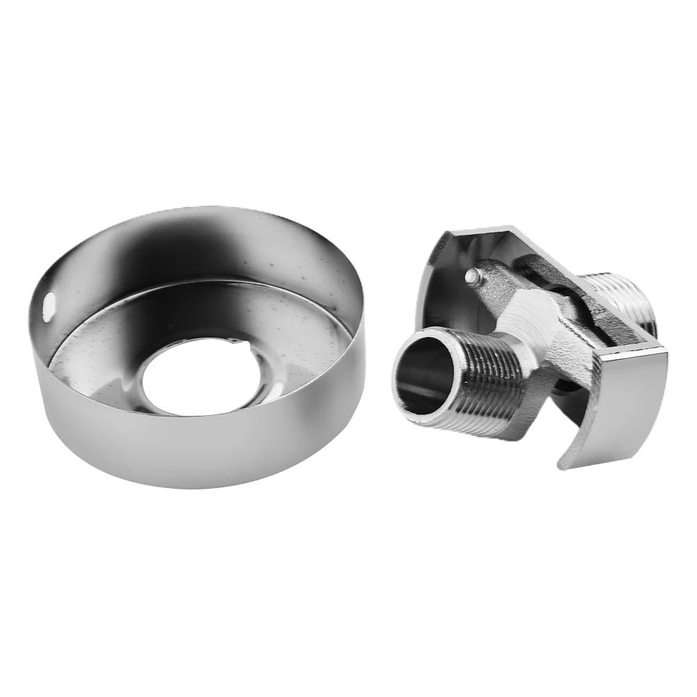 Shower Intake Pipe Angle Adjustment Accessory Angled Curved Foot Copper Extension Suitable for Bent or Crooked Inlet Hose Use