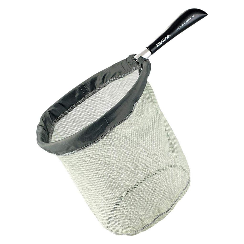 Daiwa One-Touch Mountain Stream Landing Net, 30mm, Gray, 469579