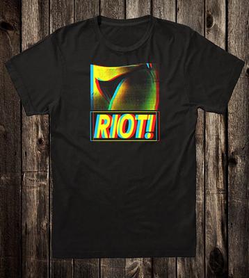 Novelty Tee T Shirt 100% Cotton Punk Panty RIOT
