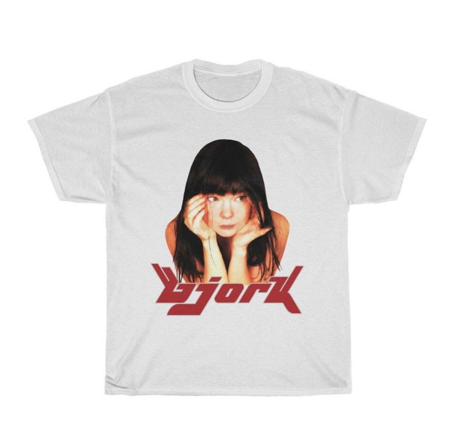 Bjork 90s Tour Graphic T-shirt size S-5XL L