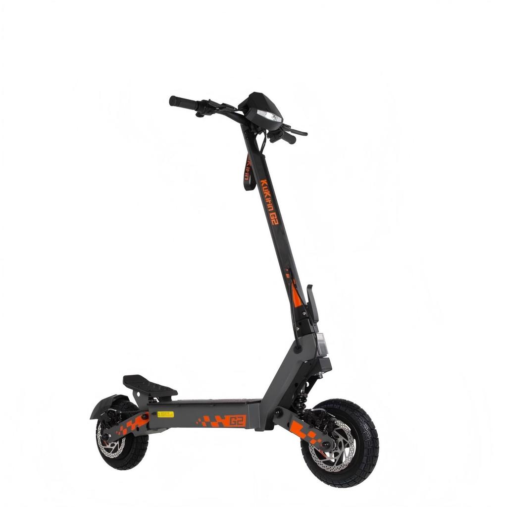 Folding Electric Scooter Kukirin G2 2025-version 800W Motor 48V 15.6Ah Battery 45km/h Max Speed 55km Range