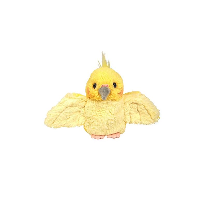 SunLemon Fluffy's Cockatiel Small Plush Toy, 22 x 13 x 15 cm, Animal, P-8641