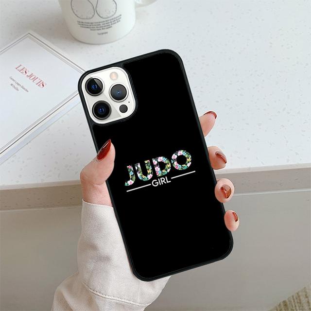 Custodia per Telefono Judo Marziale Giapponese Per iPhone 17 Air 14 15 16 13 12 Cover Per Apple 14 15 16 Pro Max Plus Coque