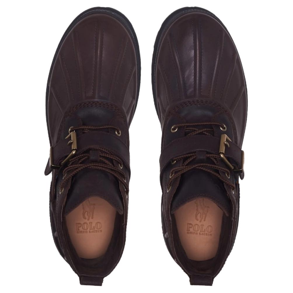 Polo Ralph Lauren Oslo Low Waterproof Boot Dark Brown Men Sneakers 812845237002
