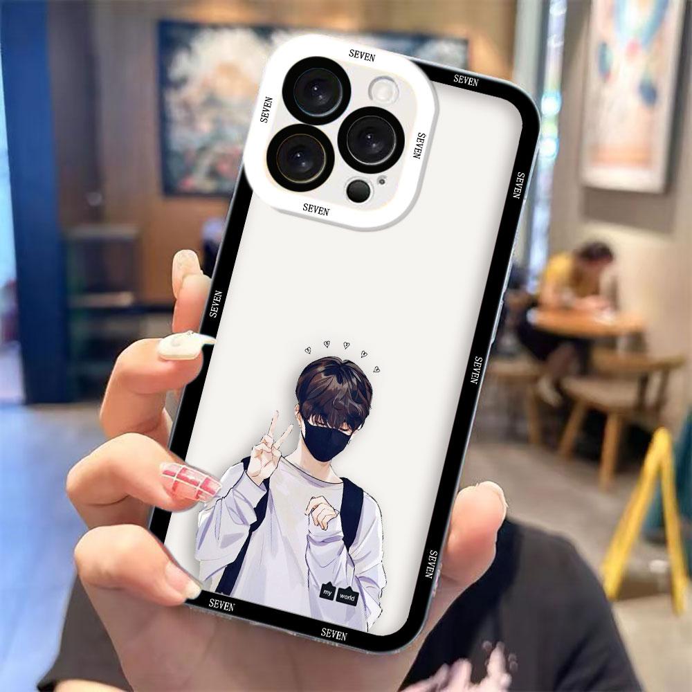 Gold J-Jungkook J-Jeon Clear Phone Case For Realme 15 5 6 7 7I 8 8I 9 9I 10 11 12 NOTE 70 C75 C71 C67 C65 C55 C53 C35 C33 Cover