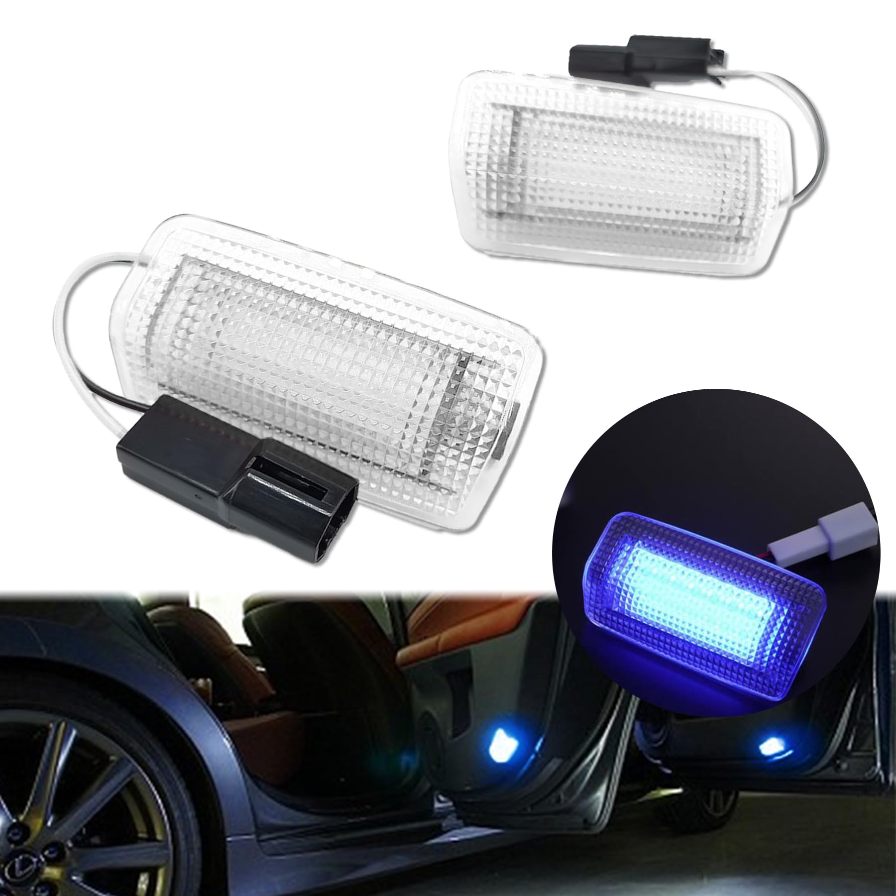 

Светодиодная лампа для автомобиля SAGVE, Светодиодная лампа подсветки салона, Серии Alphard/Vellfire 20/30, Lexus ES GS GX, синий