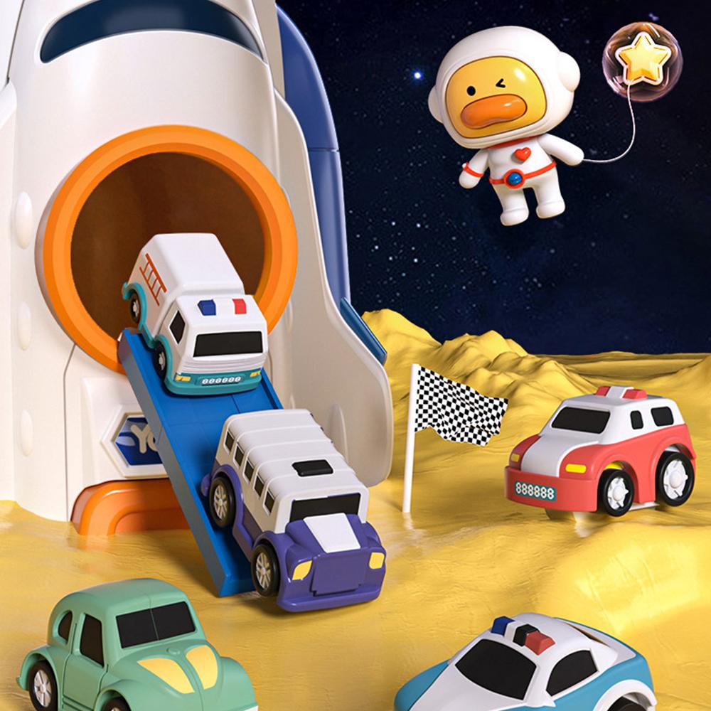 Plastic Model Educational Toys Space Rocket Brain Mechanical Toy Interactive Train  Kids Learning