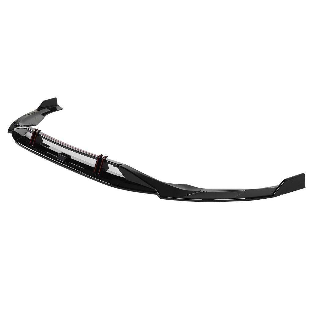 Front Bumper Lip Spoiler Glossy Black Car Modification Part Fit for A5 B9 Sport 2020 2021