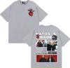 Rapper NATOS WAOR Album Tour Merch T Shirt Unisexs Clothing Hip Hop Pop Music Street T Shirts Oversized Loose Short Sleeve Tshirt
